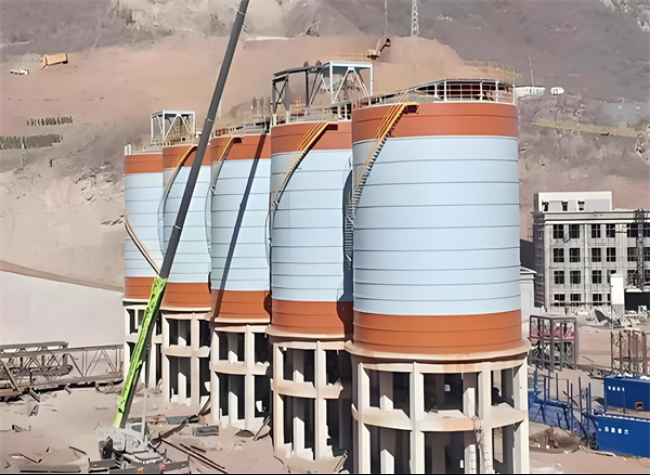 秀洲高架钢板仓